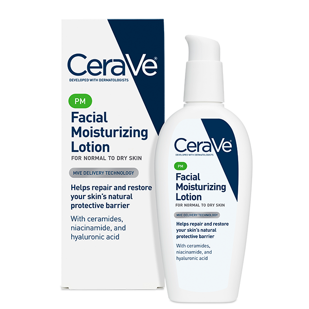 CERAVE PM FACIAL MOISTURIZING LOTION 89ML