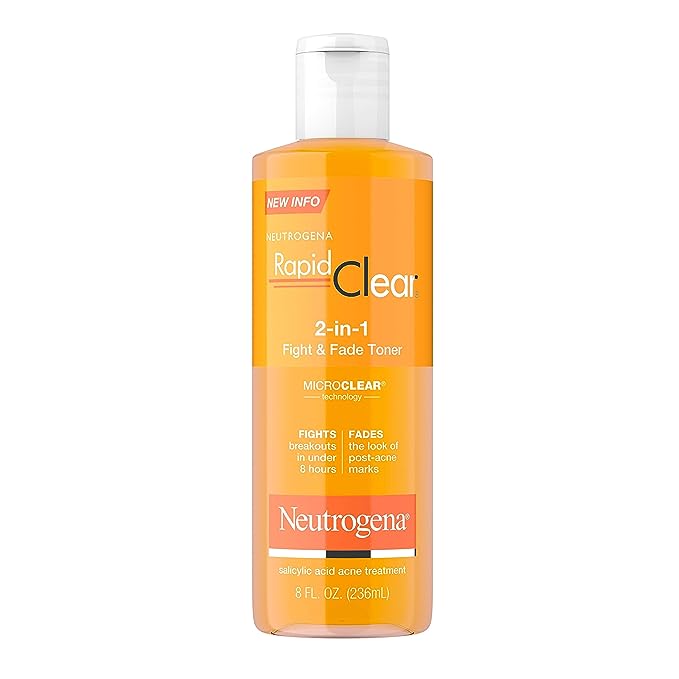 NEUTROGENA RAPID CLEAR 2-IN-1 FIGHT & FADE ACNE TONER
