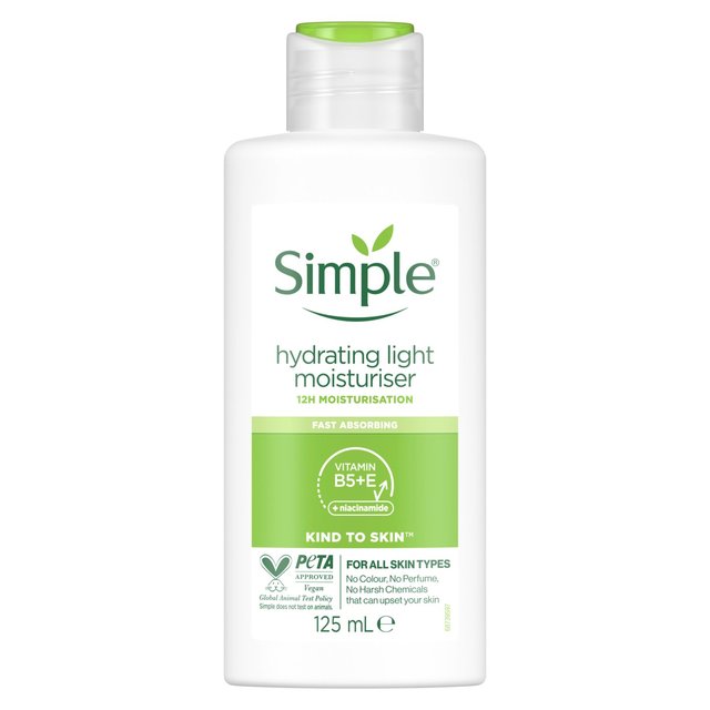 SIMPLE HYDRATING LIGHT MOISTURISER - 125ML