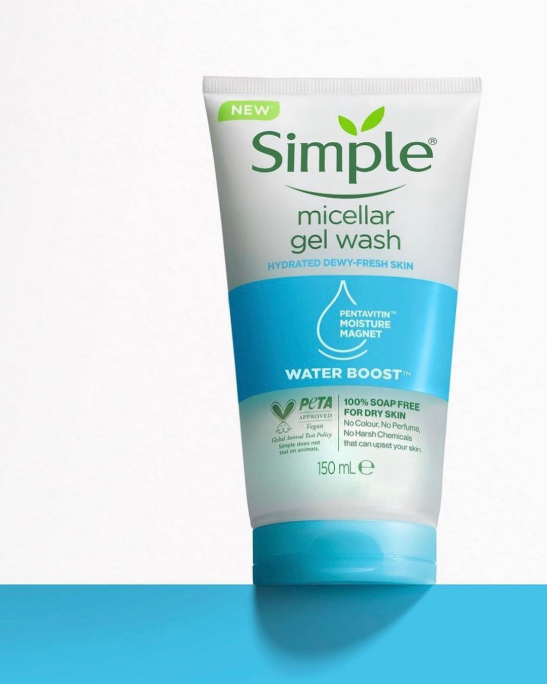 SIMPLE WATER BOOST MICELLAR GEL CLEANSER 150ML