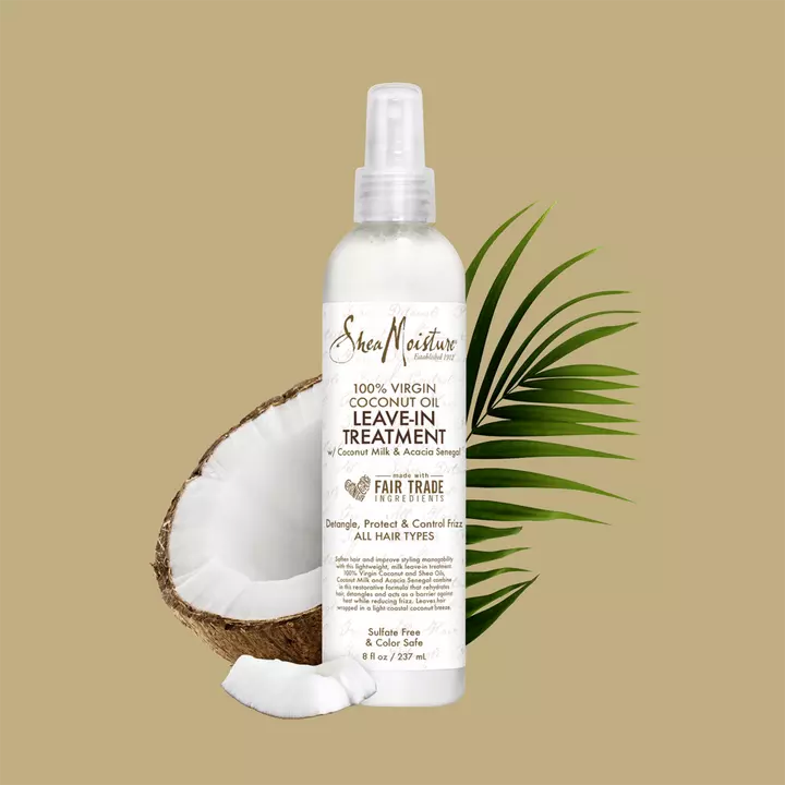 SHEA MOISTURE 100% VIRGIN COCONUT OIL DAILY HYDRATING LEAVE-IN TREATMENT