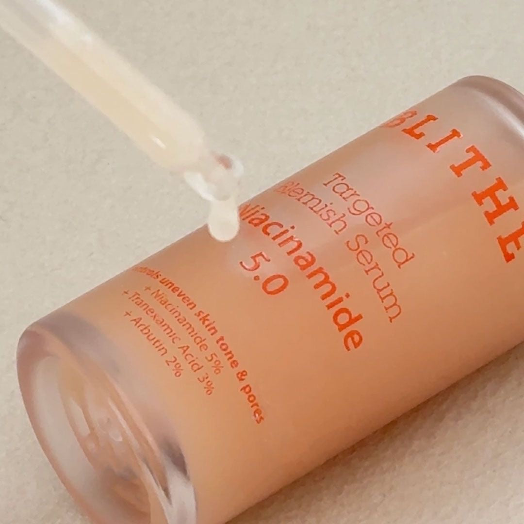 BLITHE TARGETED BLEMISH SERUM NIACINAMIDE 5.0% 30mls