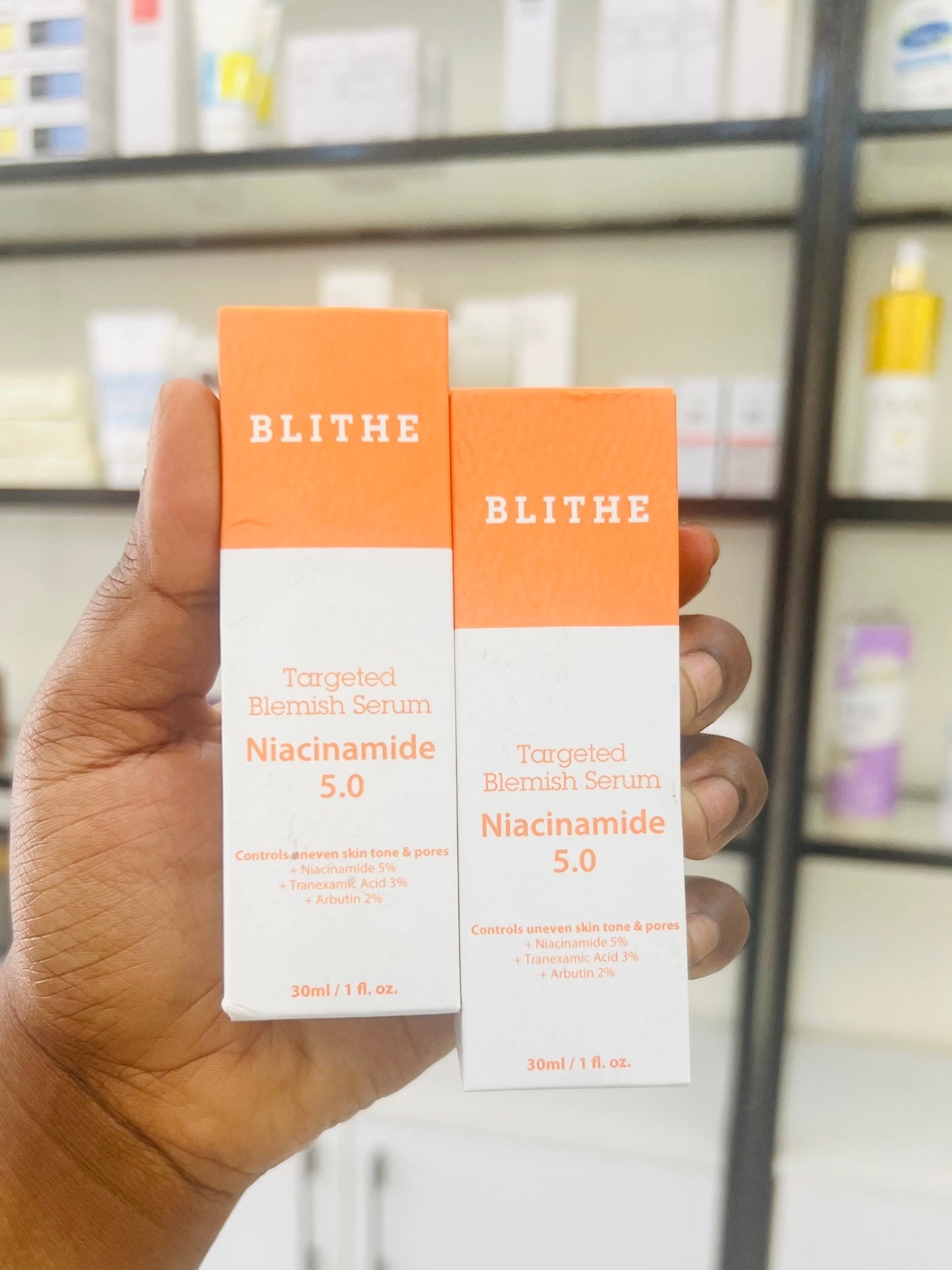 BLITHE TARGETED BLEMISH SERUM NIACINAMIDE 5.0% 30mls