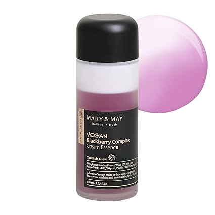 MARY & MAY VEGAN BLACKBERRY COMPLEX CREAM ESSENCE 14OMLS