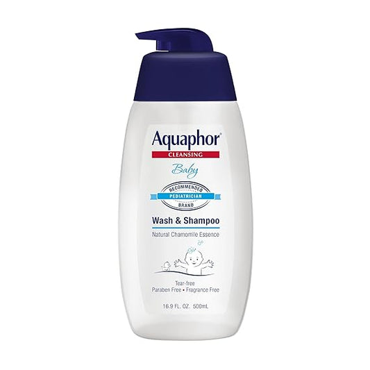 AQUAPHOR CLEANSING BABY WATER AND SHAMPOO - 500ML