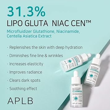 APLB GLUTATHIONE NIACINAMIDE AMPOULE SERUM 40MLS