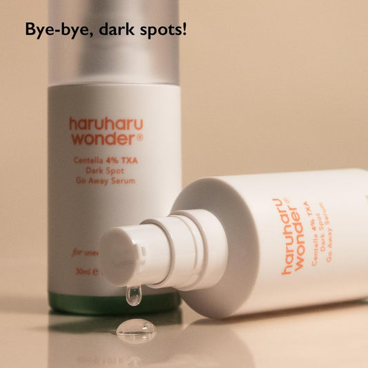 HARU HARU WONDER CENTELLA  4% TXA DARK SPOT GO AWAY SERUM 30ML