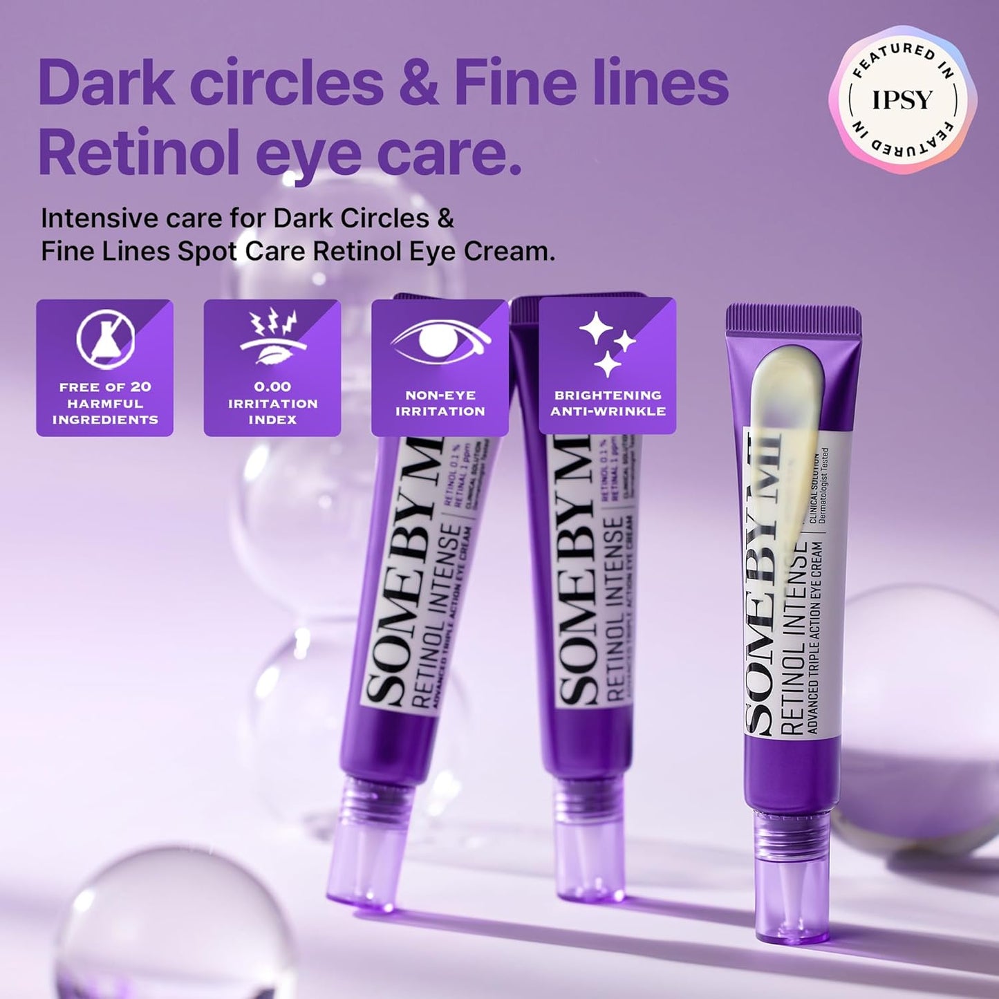 SOME BY MI RETINOL INTENSE ADVANCED TRIPLE ACTION EYE CREAM.