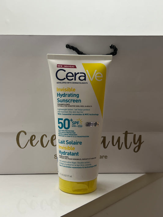 CERAVE INVISIBLE HYDRATING SUNSCREEN 177ml