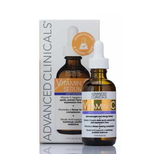 ADVANCED CLINICALS VITAMIN C FACE SERUM 1.75 FL OZ. (52ml)