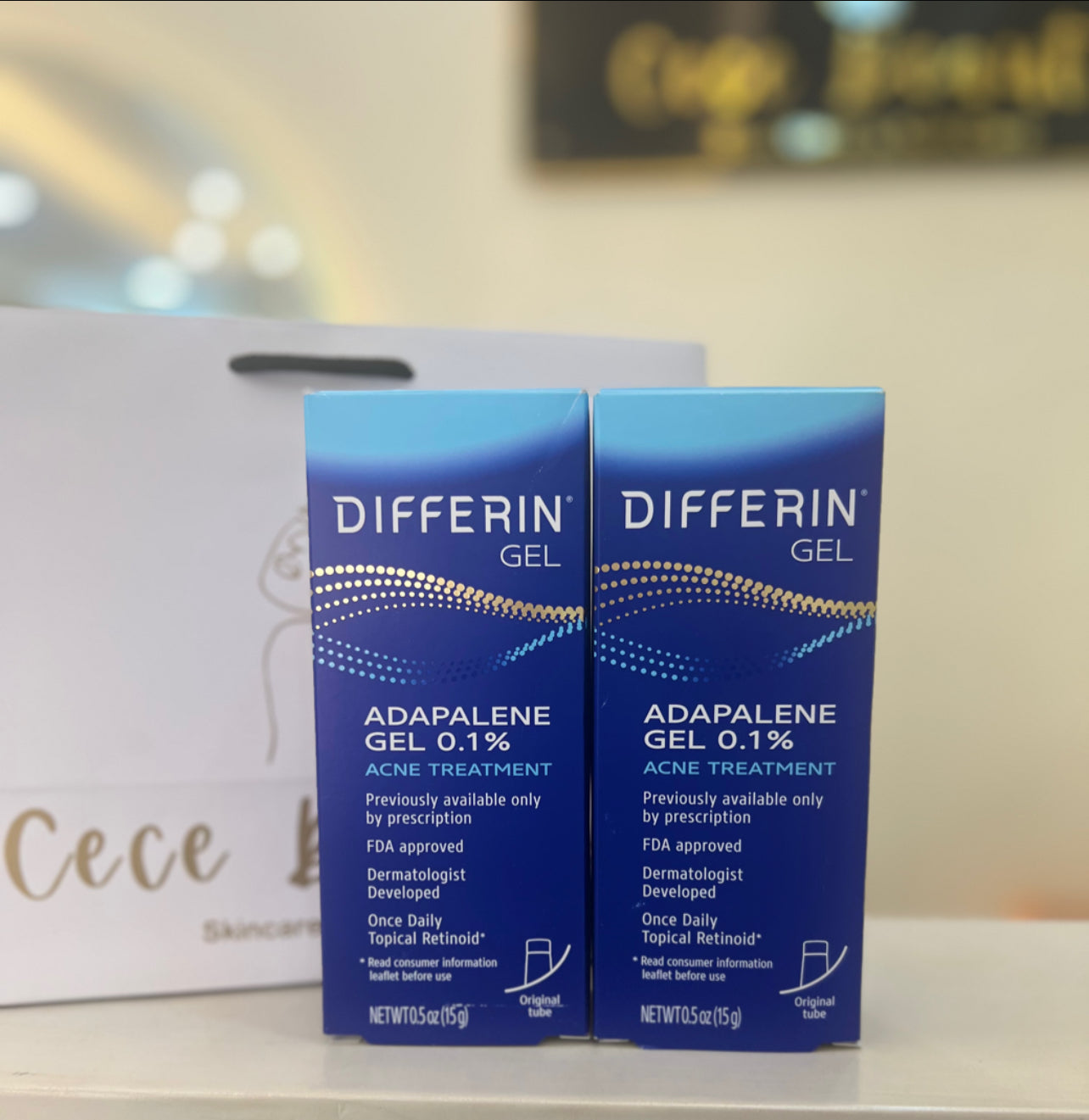 DIFFERIN ADAPALENE GEL 0.1% ACNE TREATMENT 15G