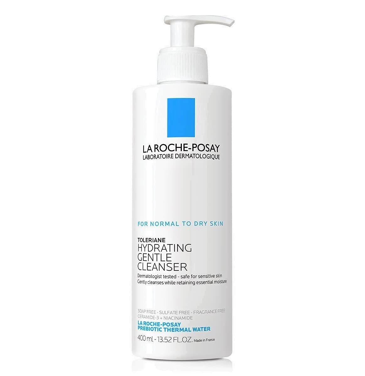 LA ROCHE POSAY TOLERAINE HYDRATING GENTLE CLEANSER 400ML