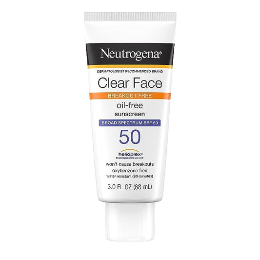 NEUTROGENA CLEAR FACE SPF 50 88ML