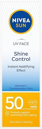 NIVEA SUN UV FACEC SHINE CONTROL INSTANT MATTIFYING EFFECT 50ML