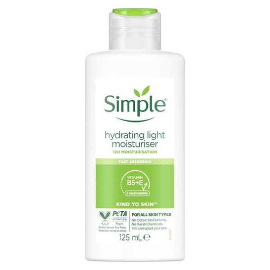 SIMPLE HYDRATING  LIGHT MOISTURISER - 125ML