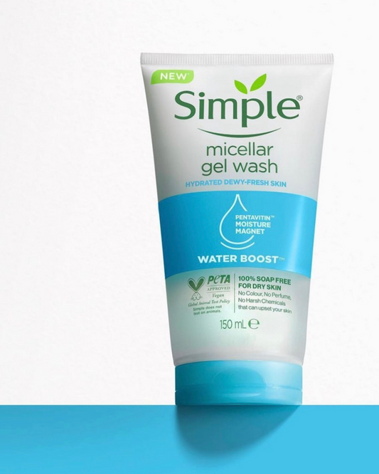 SIMPLE WATER BOOST MICELLAR GEL CLEANSER 150ML