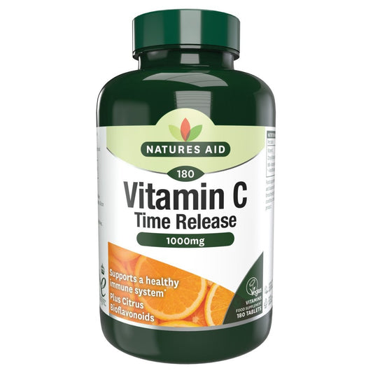 NATURES AID VITAMIN C 1000MG TIME RELEASE 90S
